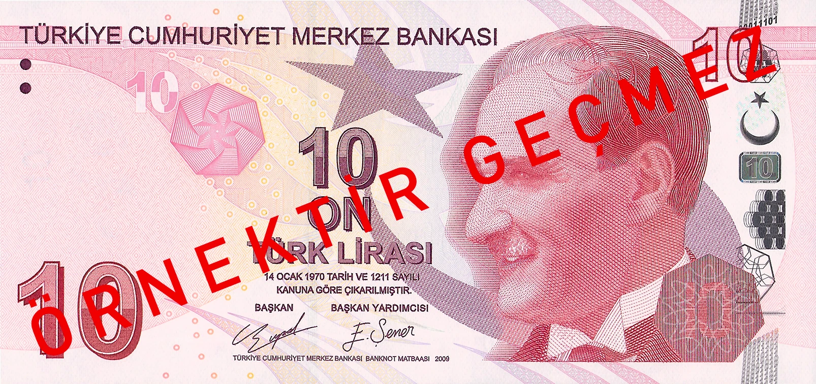 9.Emisyon 10 Türk Lirası IV.Tertip
